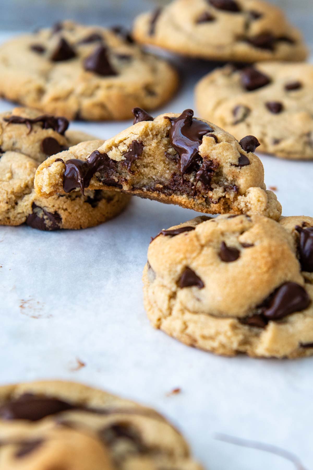 Chewy, Gooey, & Gluten-Free: Almond Flour Chocolate Chip Cookies