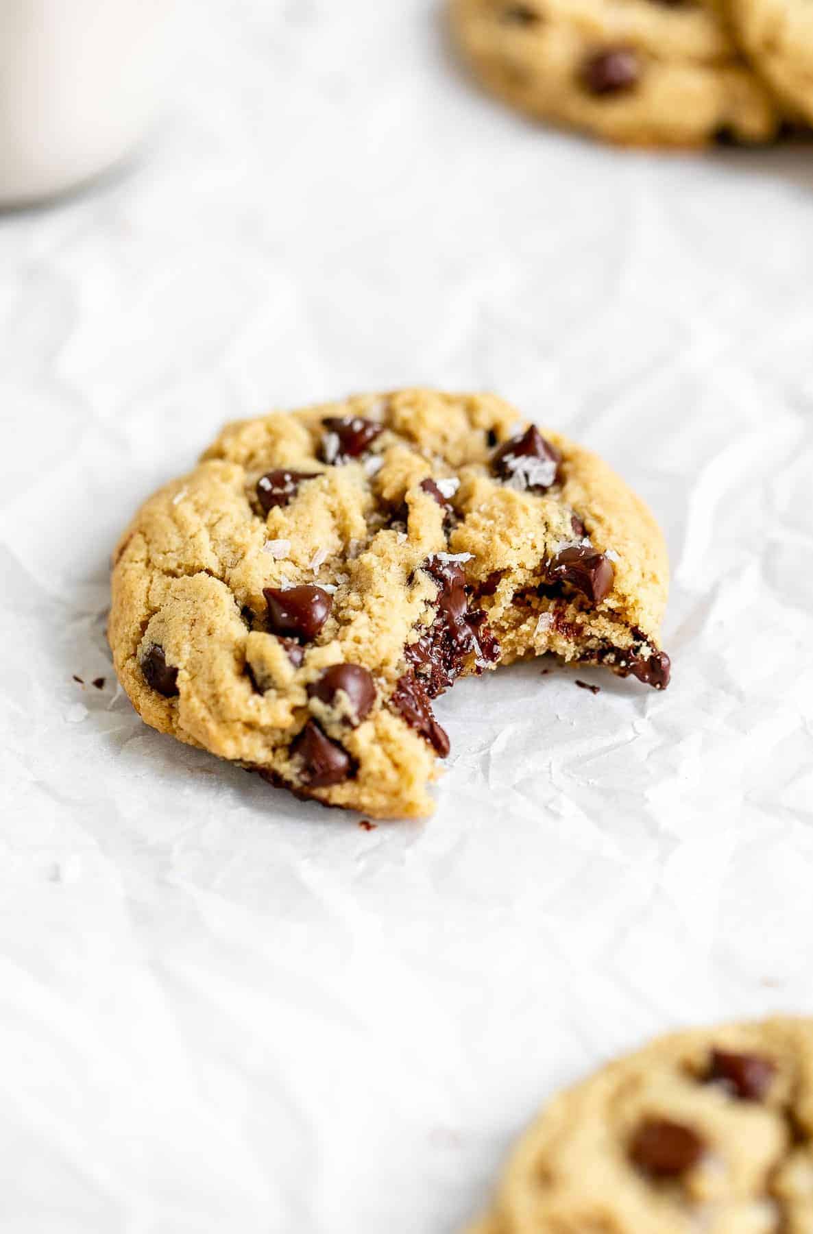 Easy 30-Minute Almond Flour Chocolate Chip Cookies with Brown Butter